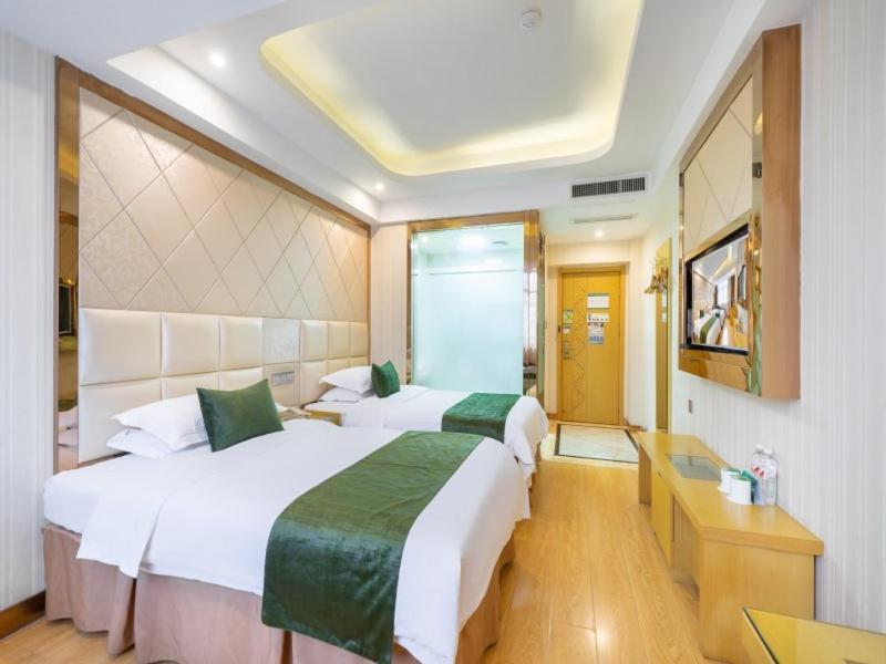 Greentree Inn Zhejiang Jinhua Yiwu International Trade City Changchun Street Shell Hotel Yiwu (Zhejiang) Exterior foto