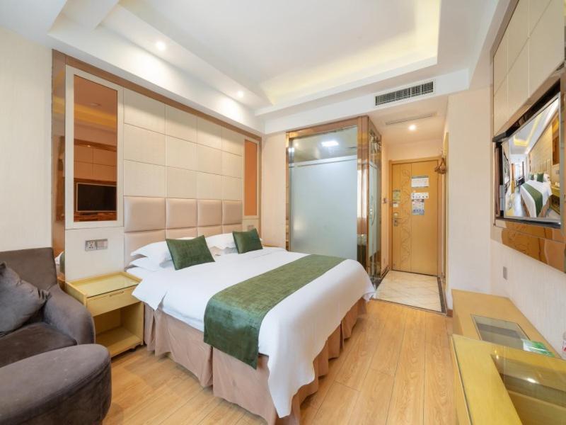 Greentree Inn Zhejiang Jinhua Yiwu International Trade City Changchun Street Shell Hotel Yiwu (Zhejiang) Exterior foto